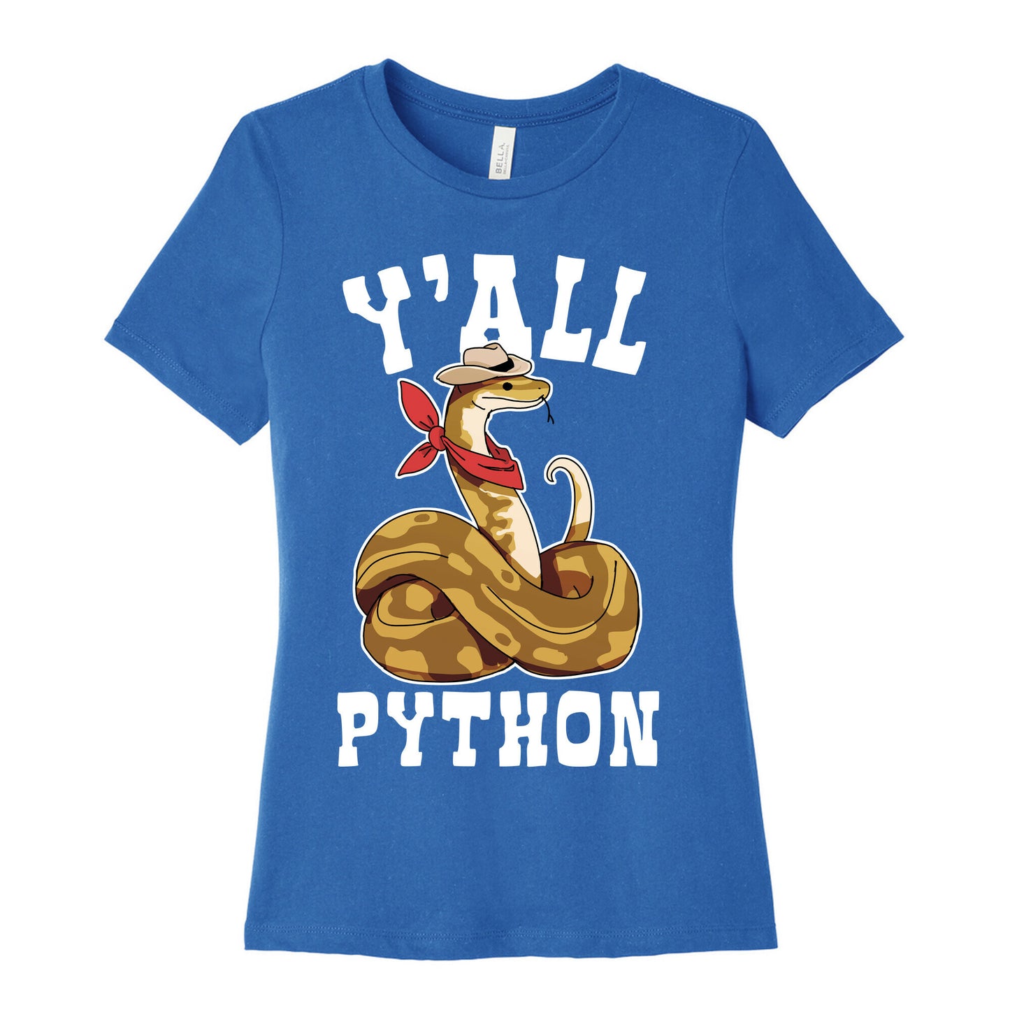 Y'all Python Women's Cotton Tee