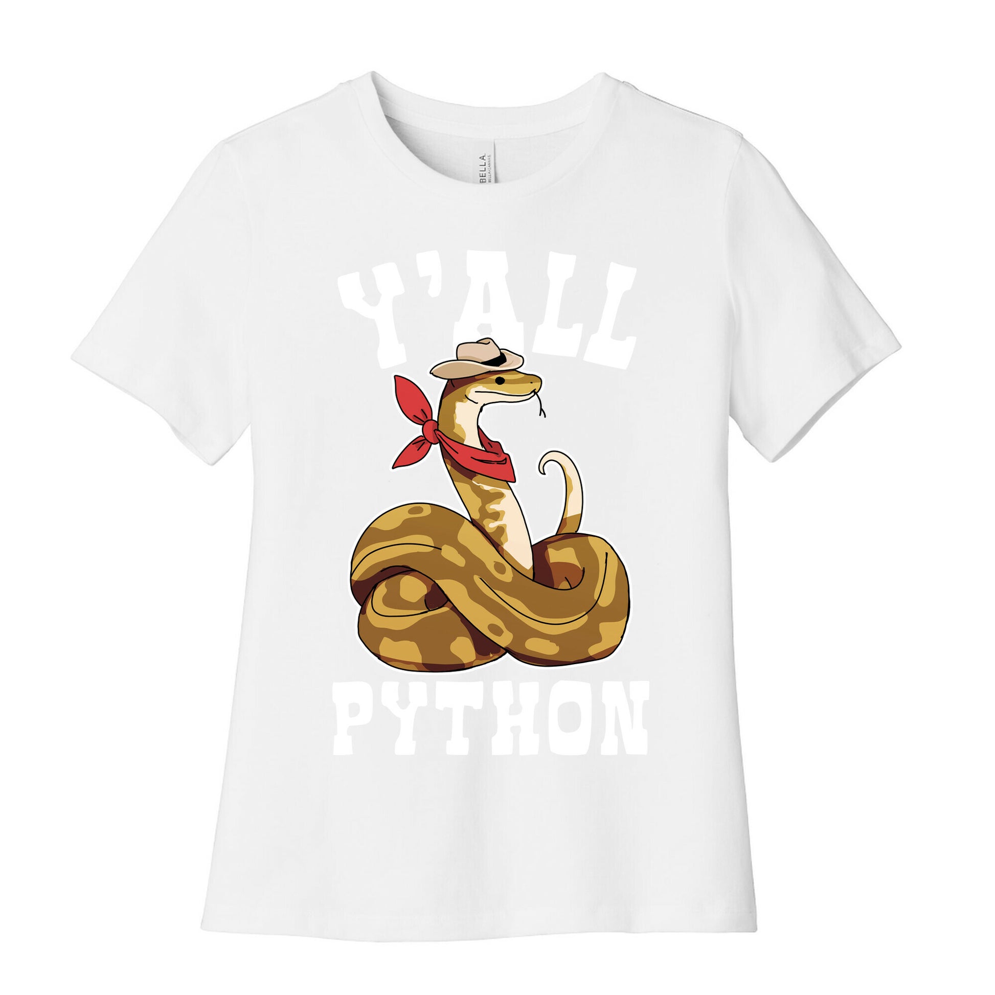 Y'all Python Women's Cotton Tee