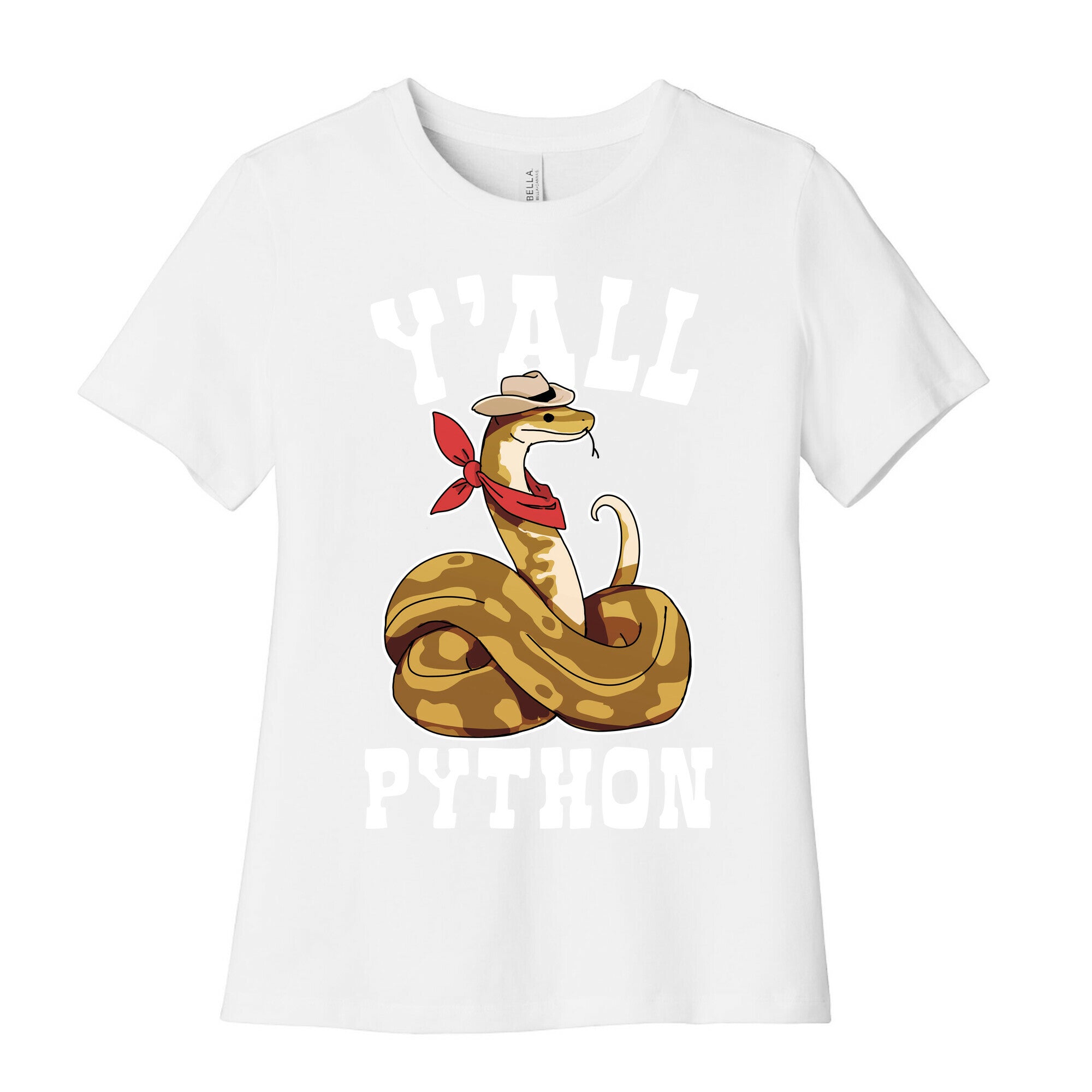 Y'all Python Women's Cotton Tee