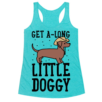 Get A-Long Little Doggy Racerback Tank