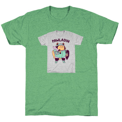 Pawladin  Unisex Triblend Tee