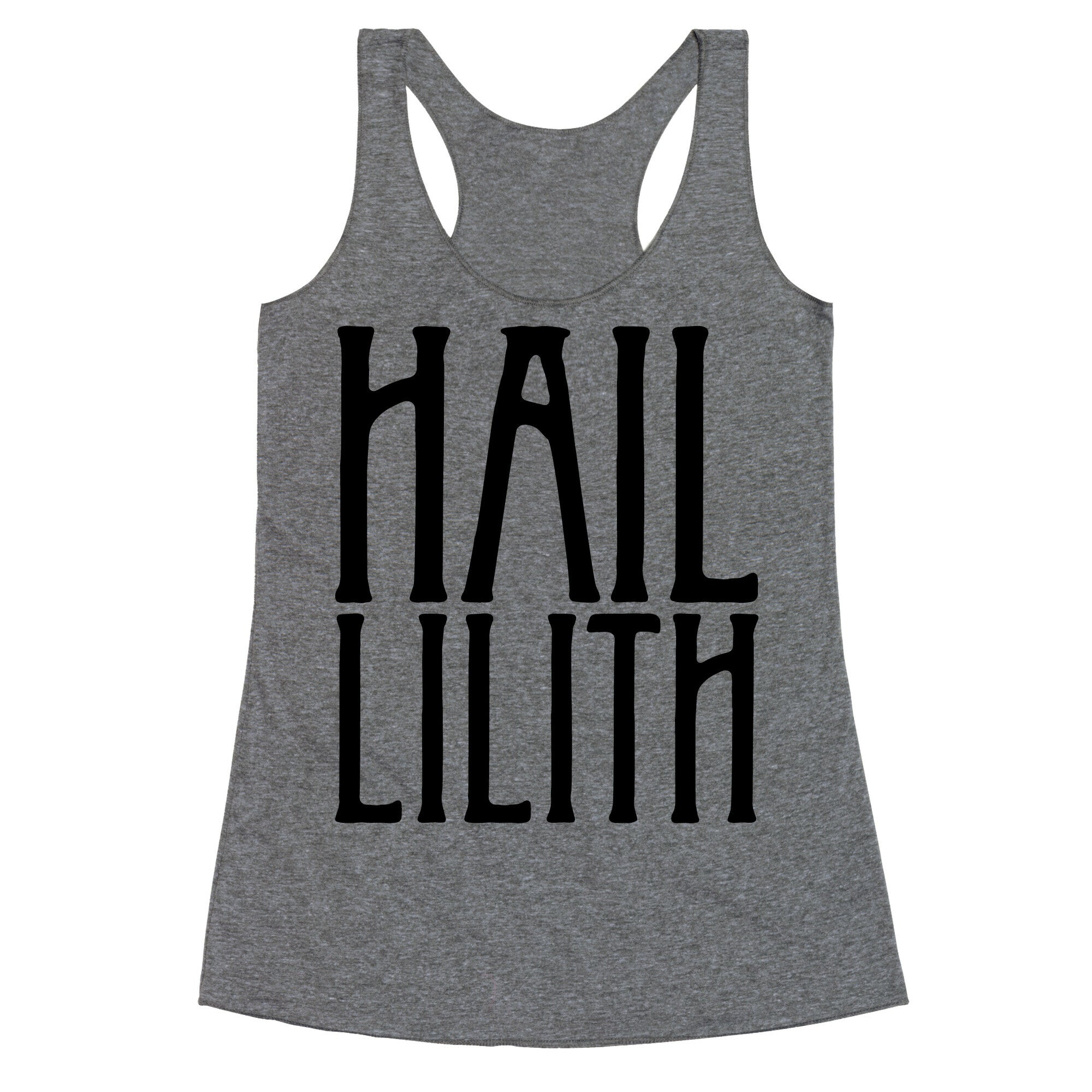 Hail Lilith Parody Racerback Tank