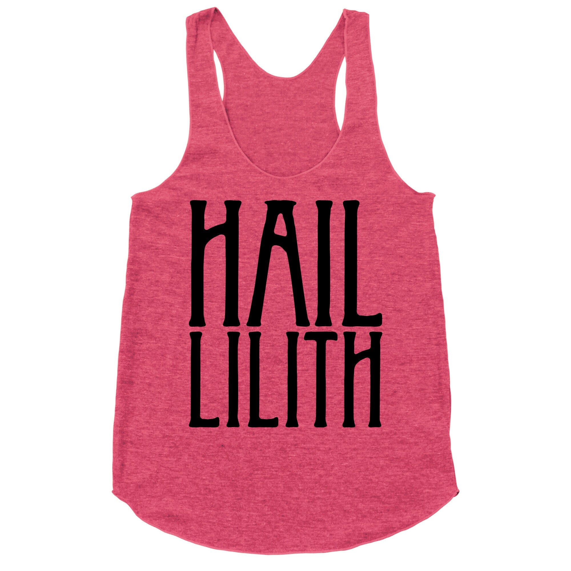 Hail Lilith Parody Racerback Tank