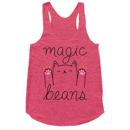 Magic Beans Cat Racerback Tank