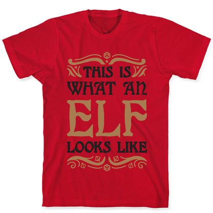 This Is What An Elf Looks Like T-Shirt