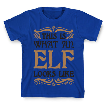 This Is What An Elf Looks Like T-Shirt