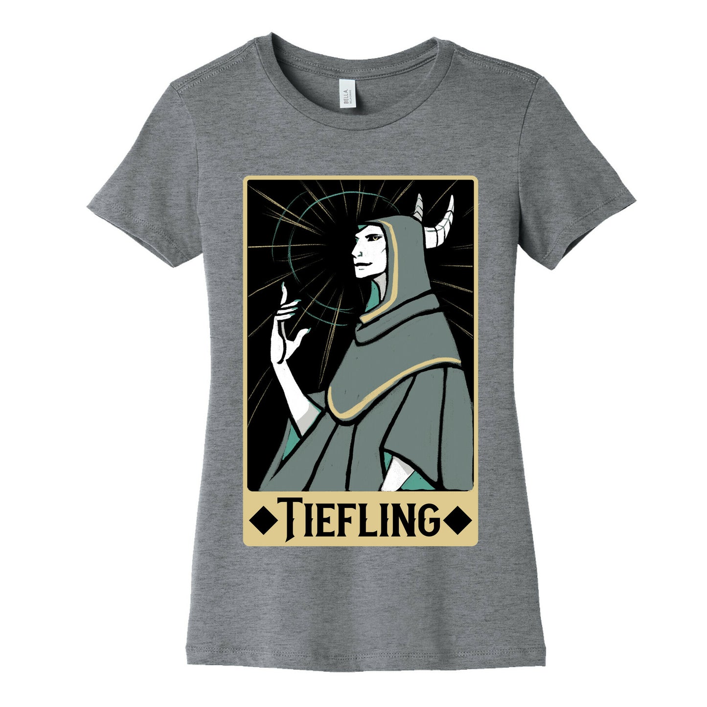 Tiefling - Dungeons and Dragons Women's Cotton Tee