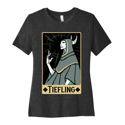 Tiefling - Dungeons and Dragons Women's Cotton Tee