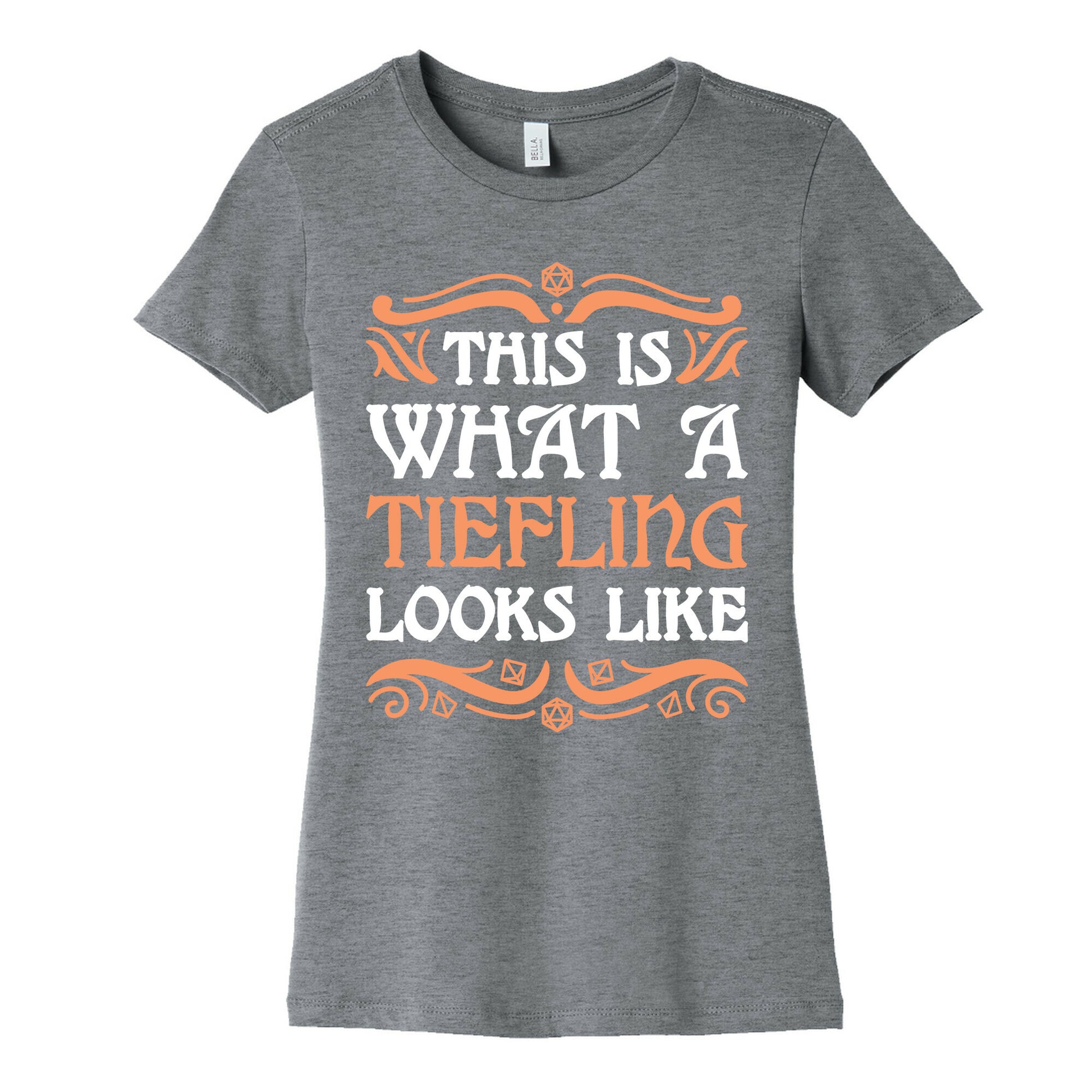 This Is What A Tiefling Looks Like Women's Cotton Tee
