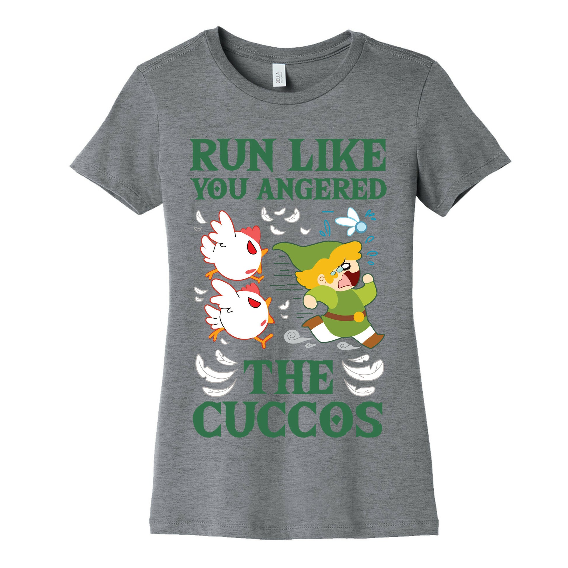 Run Like You Angered The Cuccos Women's Cotton Tee