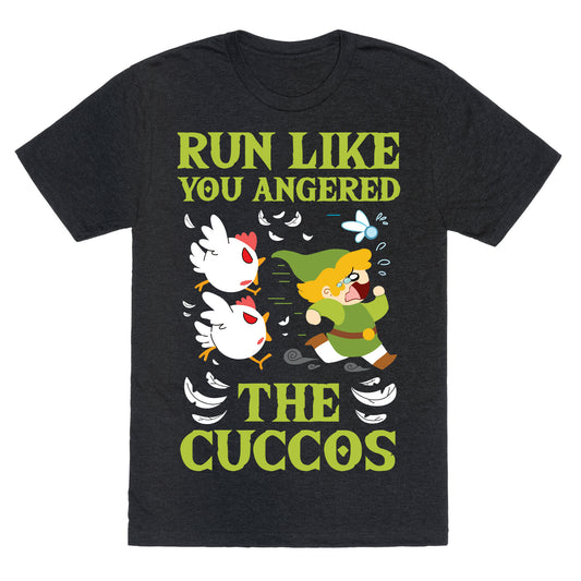 Run Like You Angered The Cuccos Unisex Triblend Tee