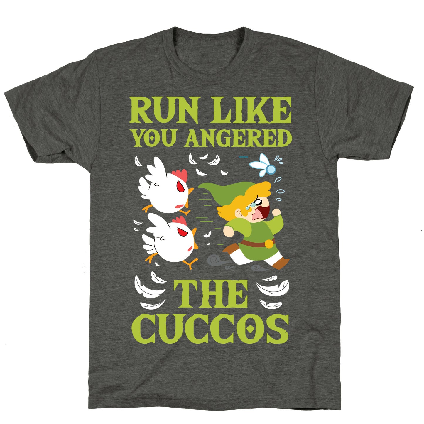 Run Like You Angered The Cuccos Unisex Triblend Tee