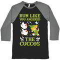 Run Like You Angered The Cuccos Baseball Tee
