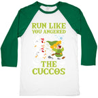 Run Like You Angered The Cuccos Baseball Tee