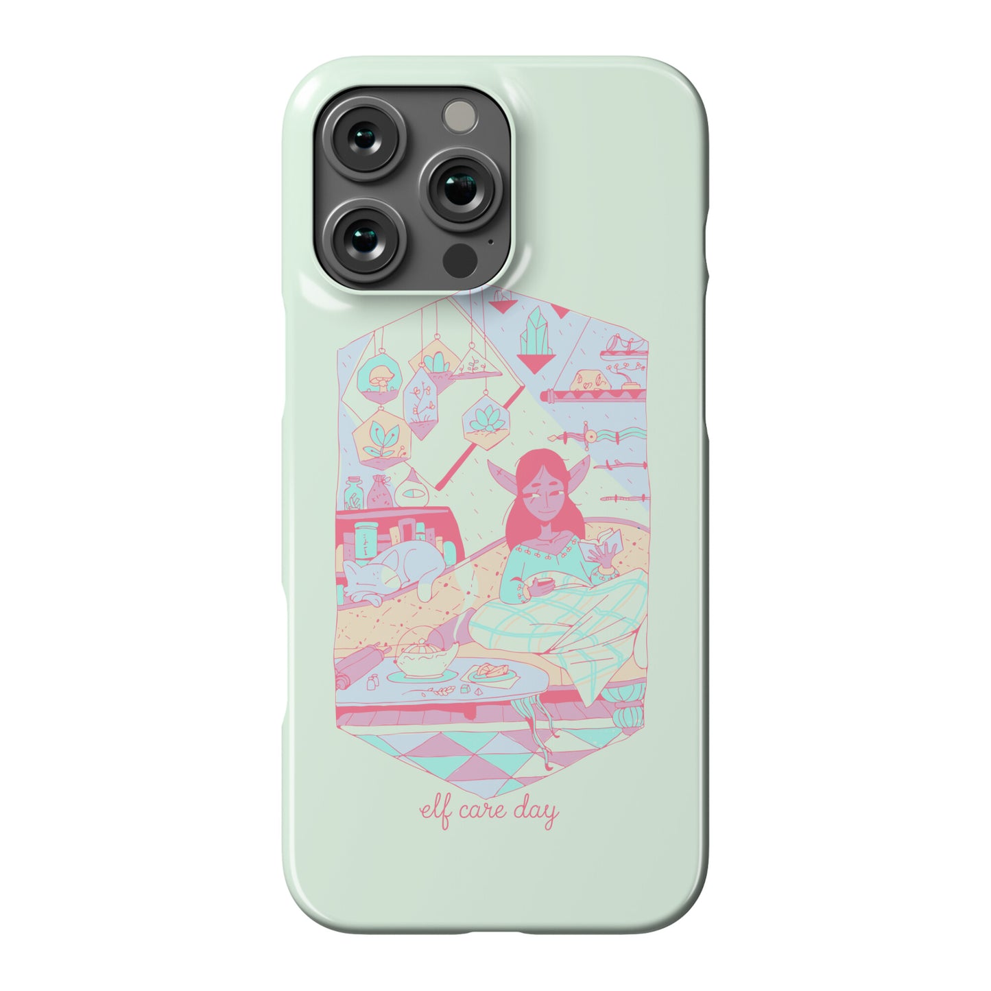 Elf Care Day Phone Case