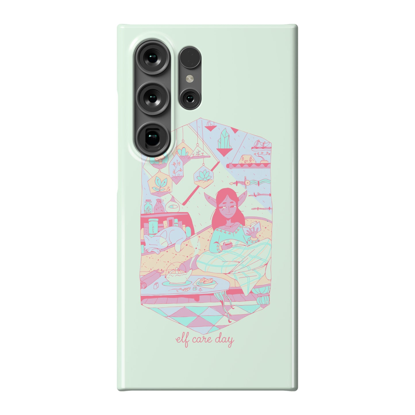 Elf Care Day Phone Case