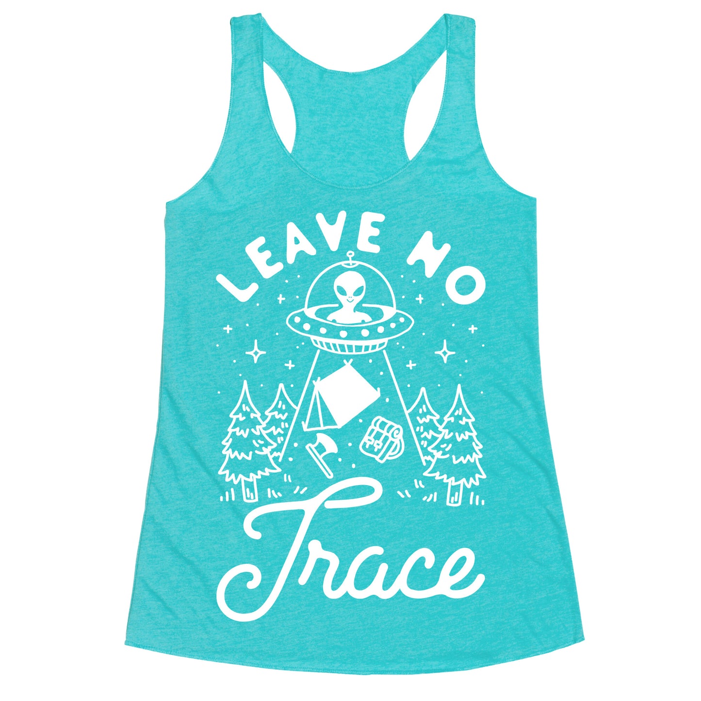 Leave No Trace Camping UFO Racerback Tank