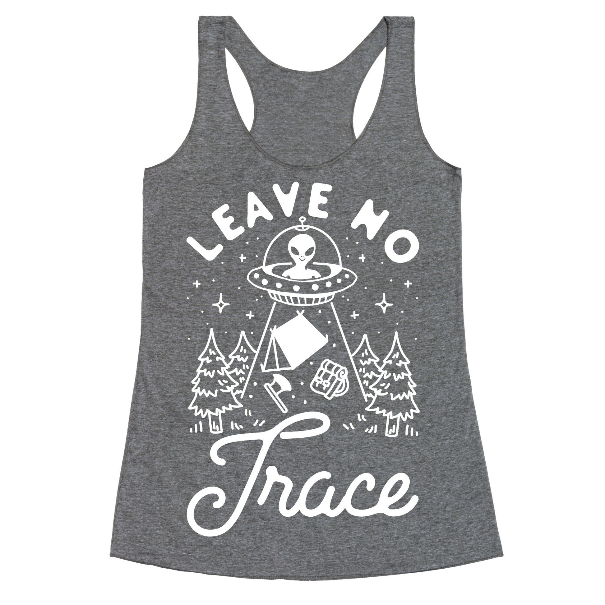 Leave No Trace Camping UFO Racerback Tank