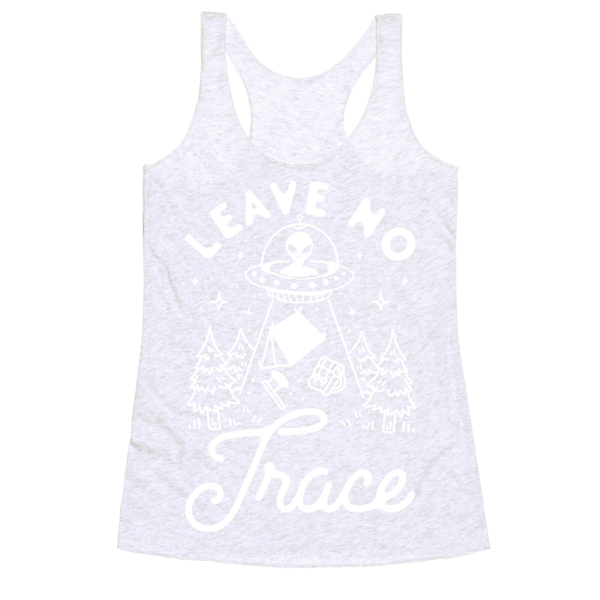 Leave No Trace Camping UFO Racerback Tank