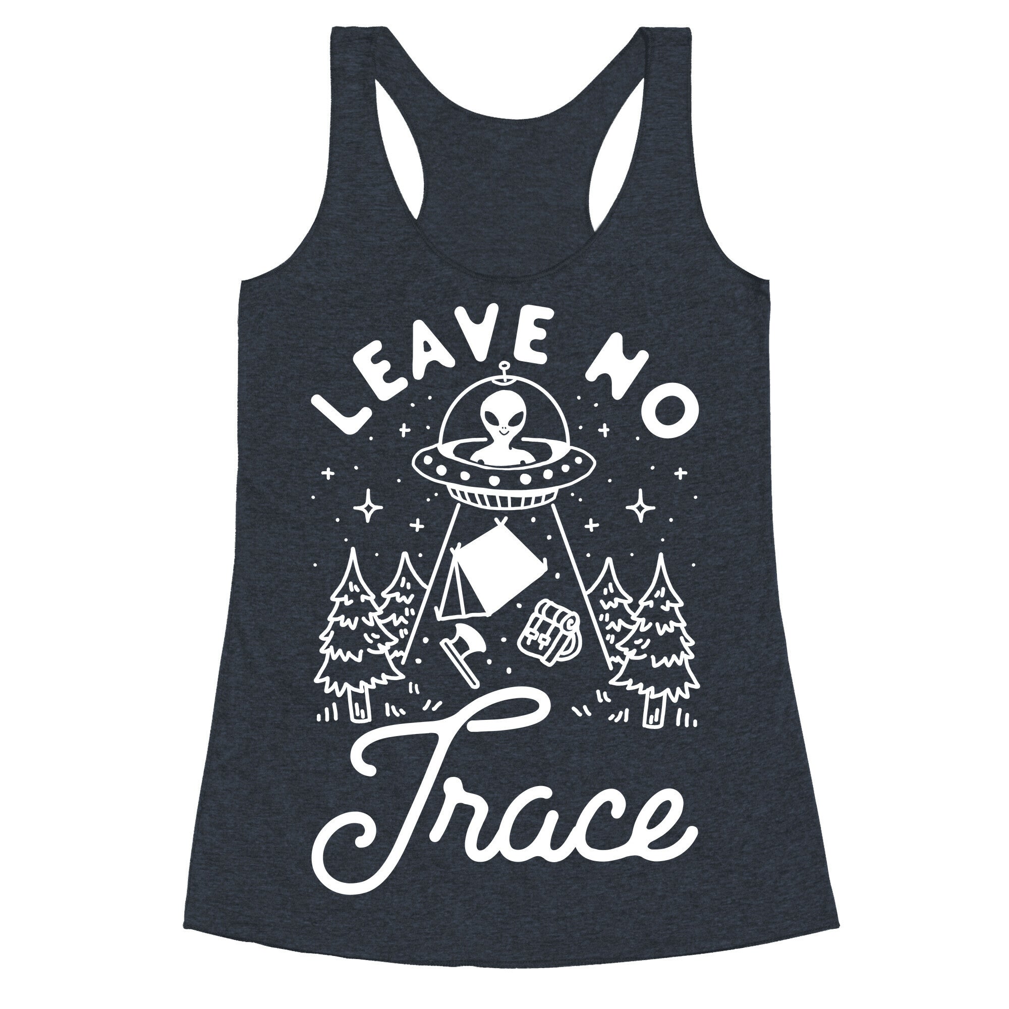 Leave No Trace Camping UFO Racerback Tank