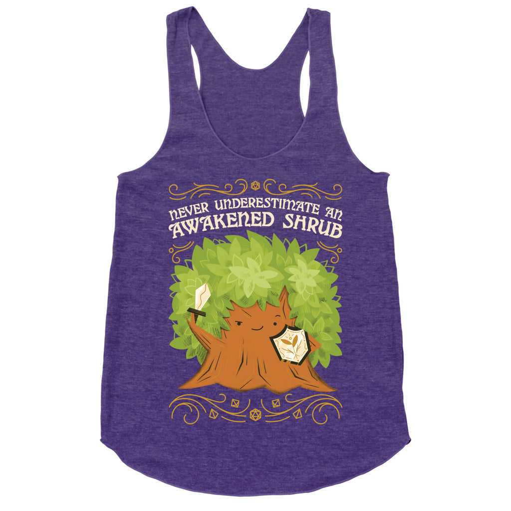 Awakened Shrub Racerback Tank