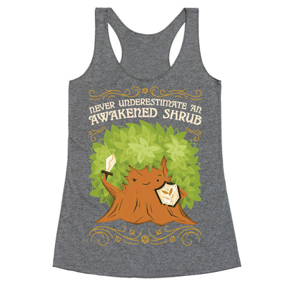 Awakened Shrub Racerback Tank