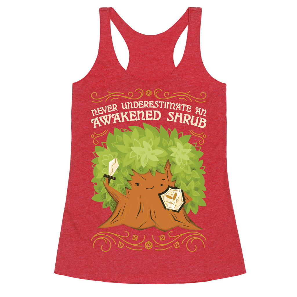 Awakened Shrub Racerback Tank
