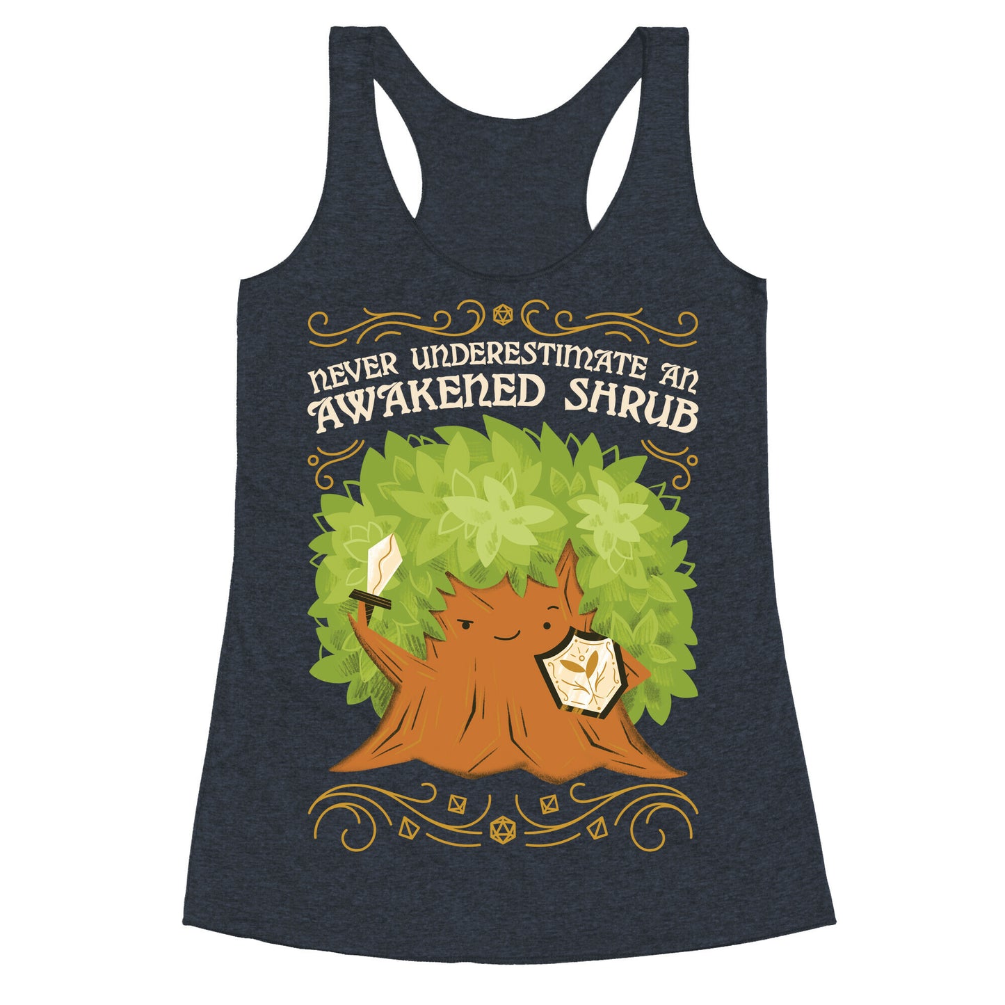 Awakened Shrub Racerback Tank