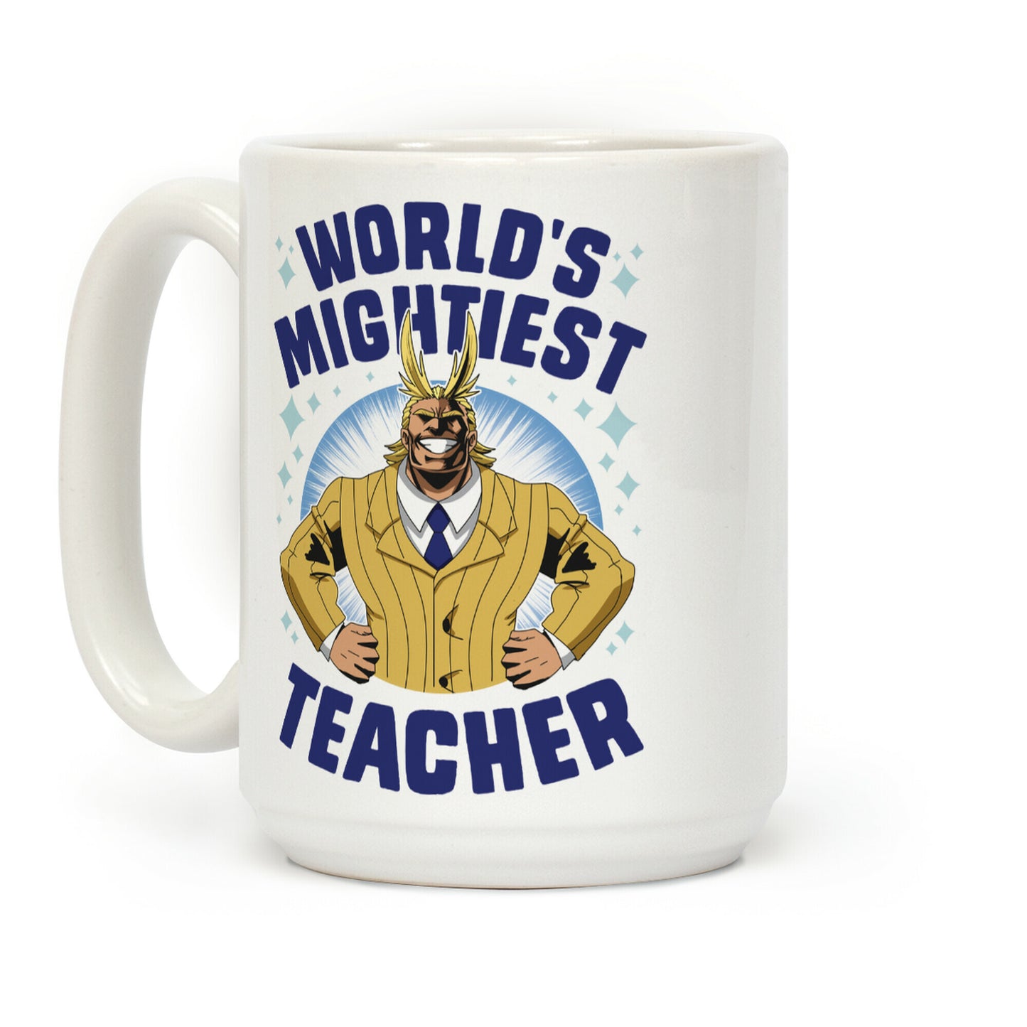 World's Mightiest Teacher Coffee Mug