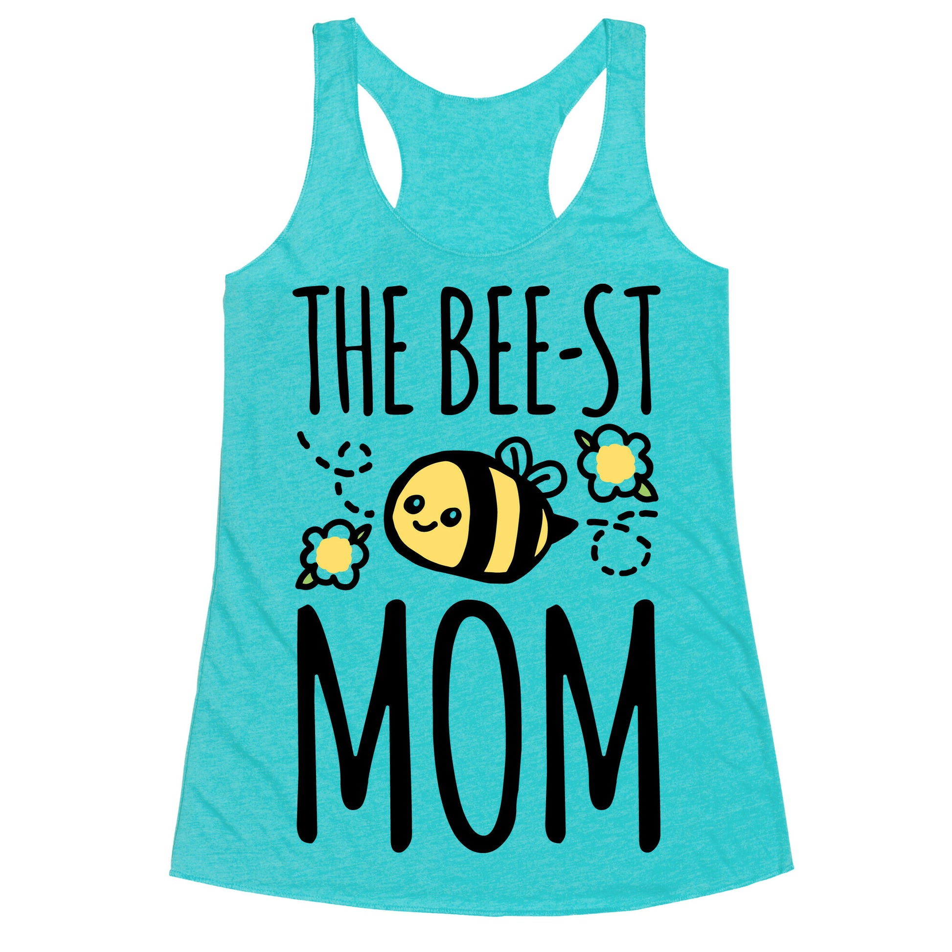 The Bee-st Mom Mother's Day Racerback Tank