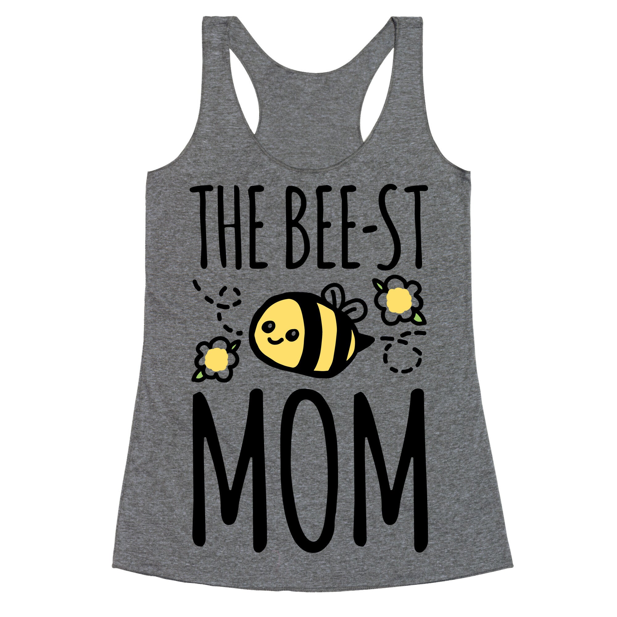 The Bee-st Mom Mother's Day Racerback Tank