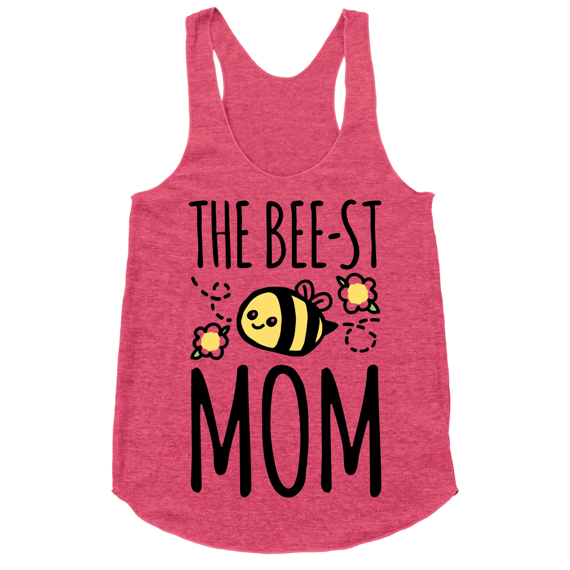 The Bee-st Mom Mother's Day Racerback Tank