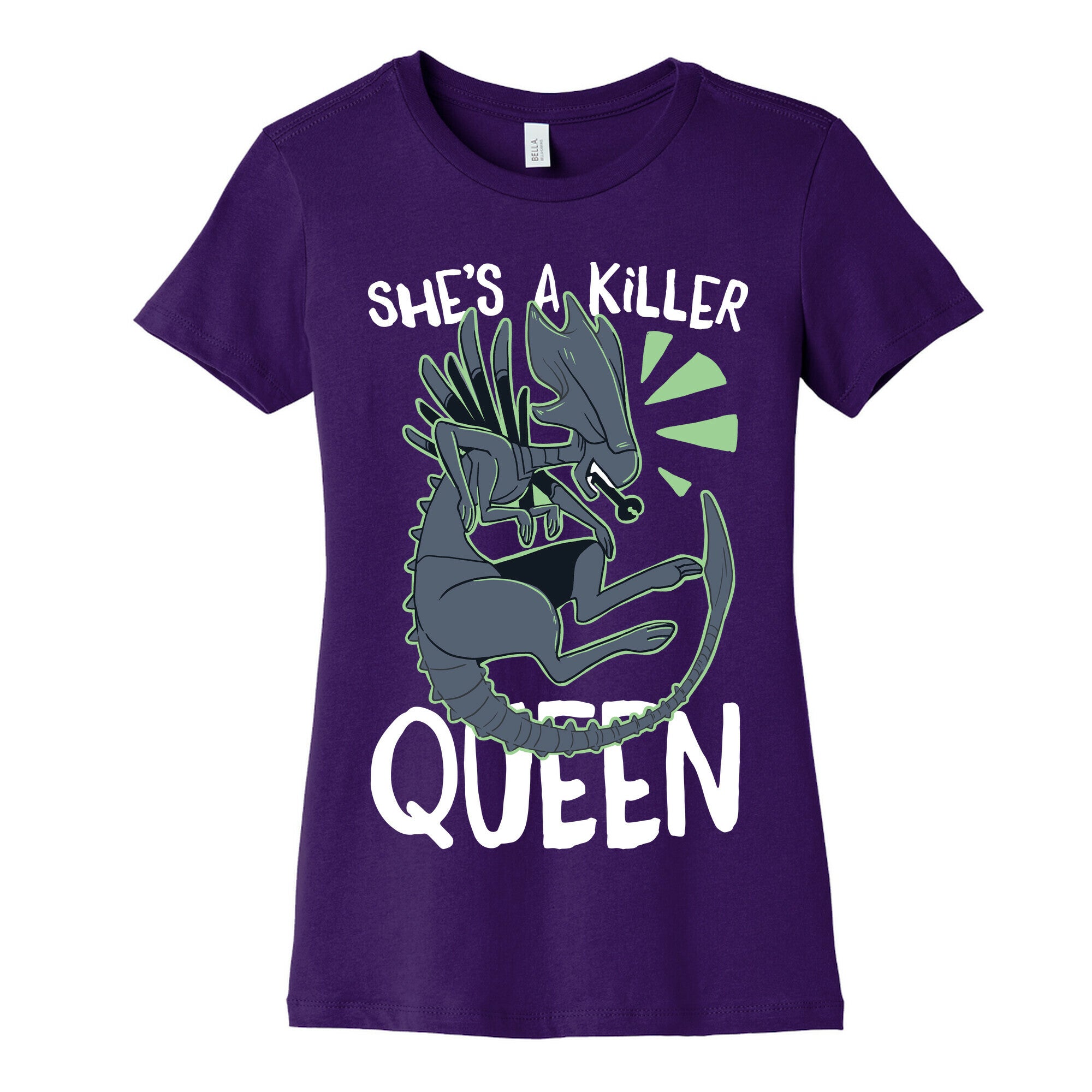 She's a Killer Queen - Xenomorph Queen Women's Cotton Tee