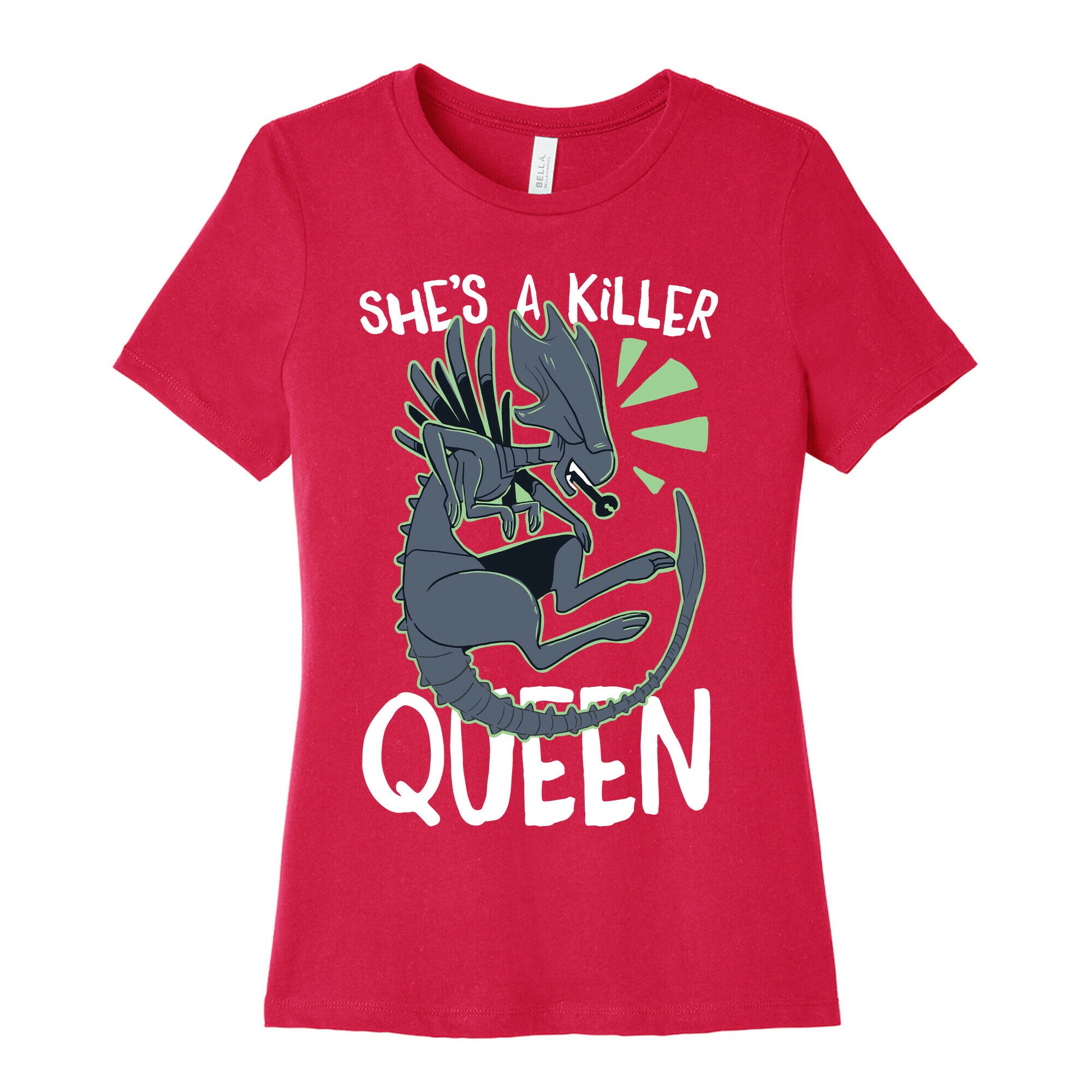 She's a Killer Queen - Xenomorph Queen Women's Cotton Tee