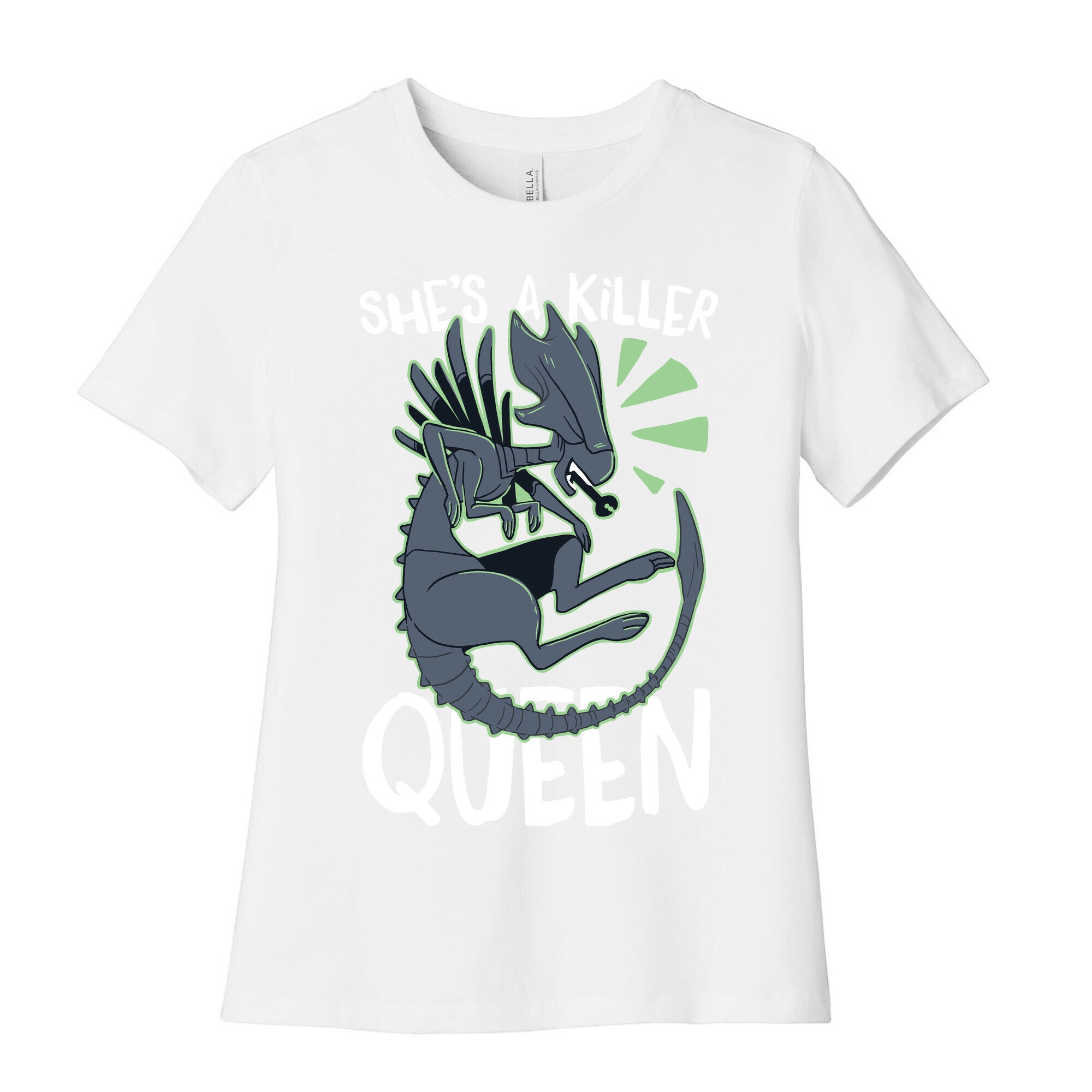 She's a Killer Queen - Xenomorph Queen Women's Cotton Tee
