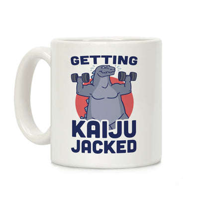 Getting Kaiju-Jacked Coffee Mug