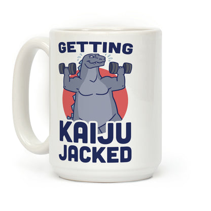 Getting Kaiju-Jacked Coffee Mug