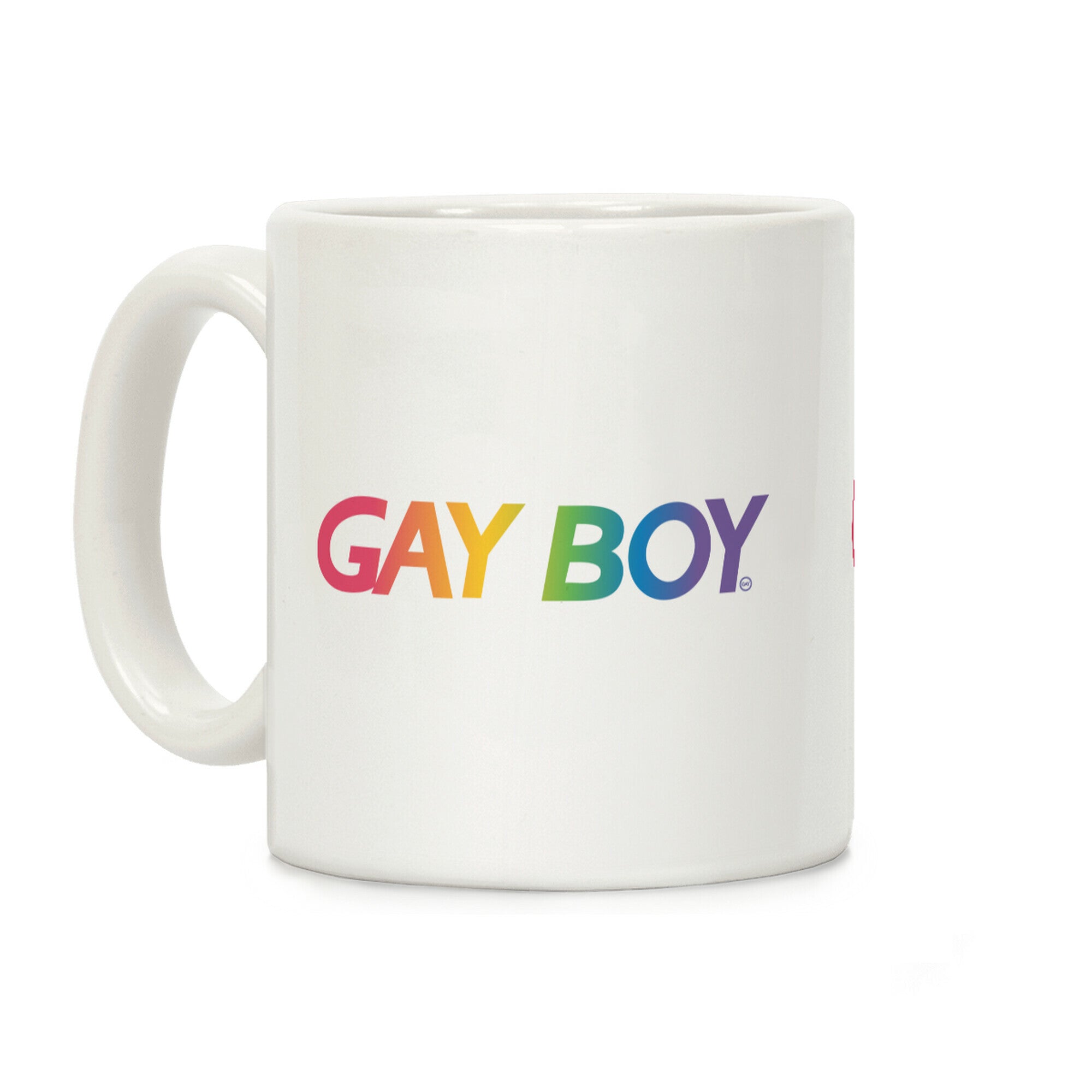 GayBoy Gameboy Parody Coffee Mug