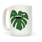 Monstera Leaf Monster Coffee Mug