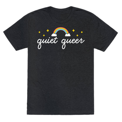 Quiet Queer Unisex Triblend Tee