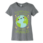 Please Keep Me Clean, I'm Not Uranus Women's Cotton Tee