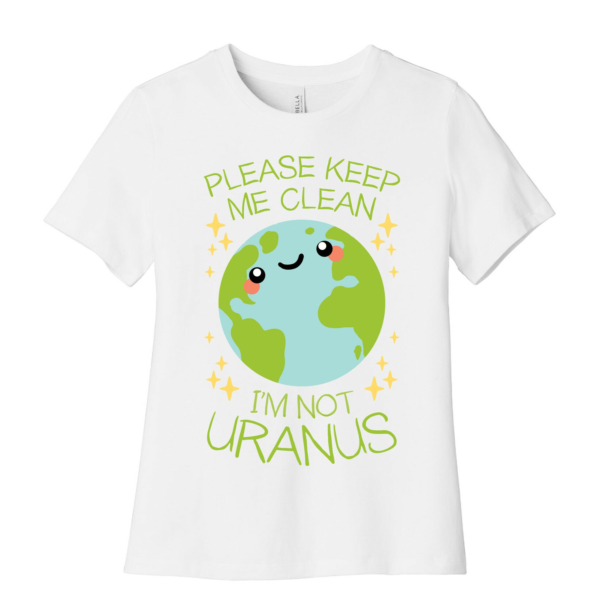 Please Keep Me Clean, I'm Not Uranus Women's Cotton Tee