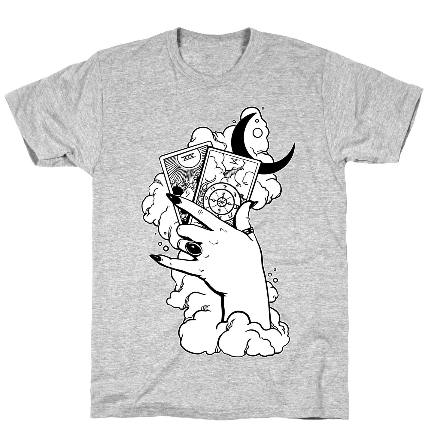 Hand Holding Tarot Cards T-Shirt