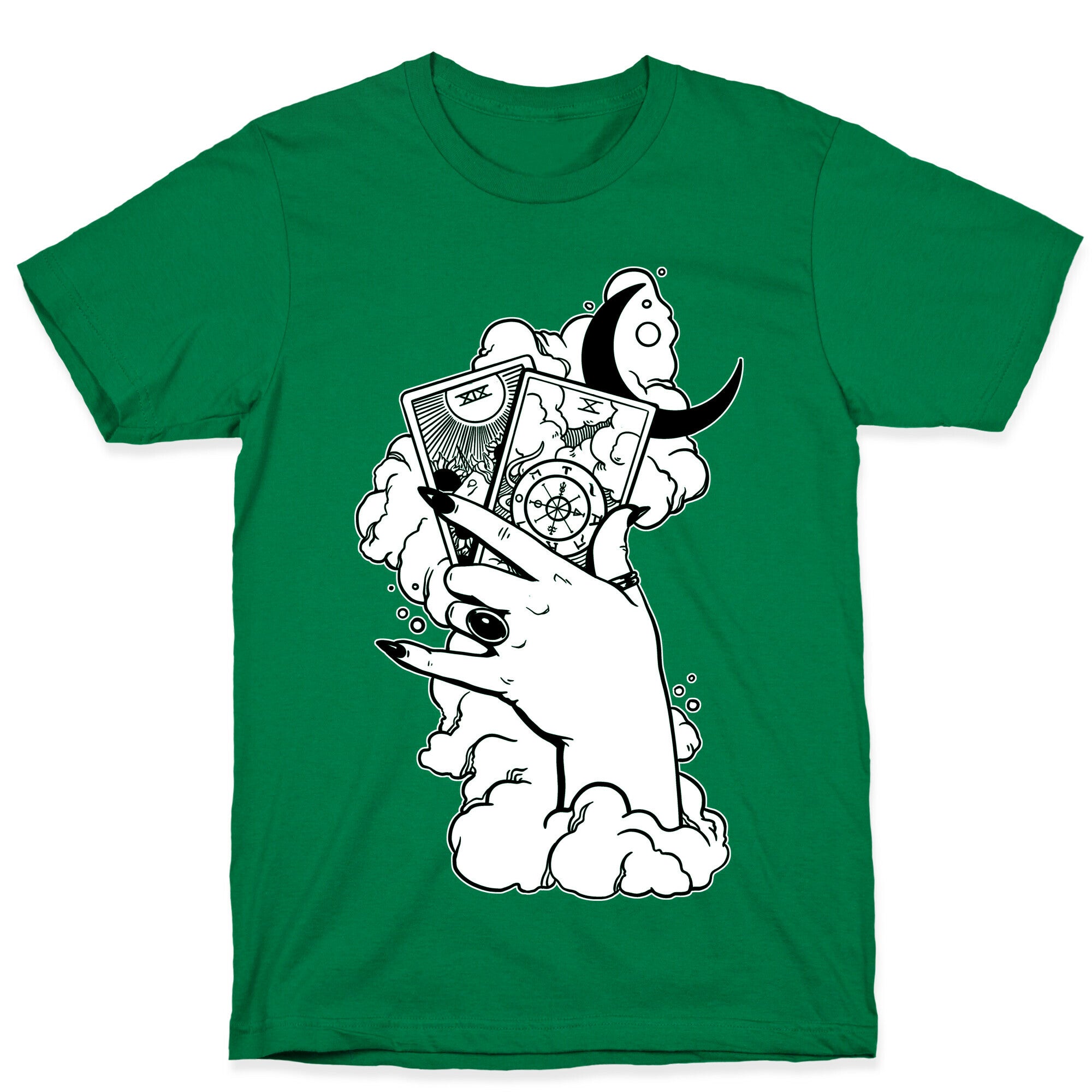 Hand Holding Tarot Cards T-Shirt