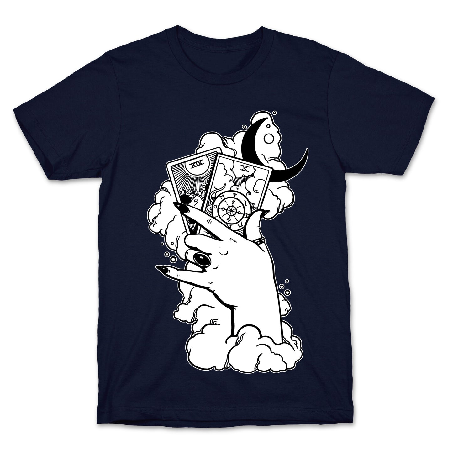 Hand Holding Tarot Cards T-Shirt