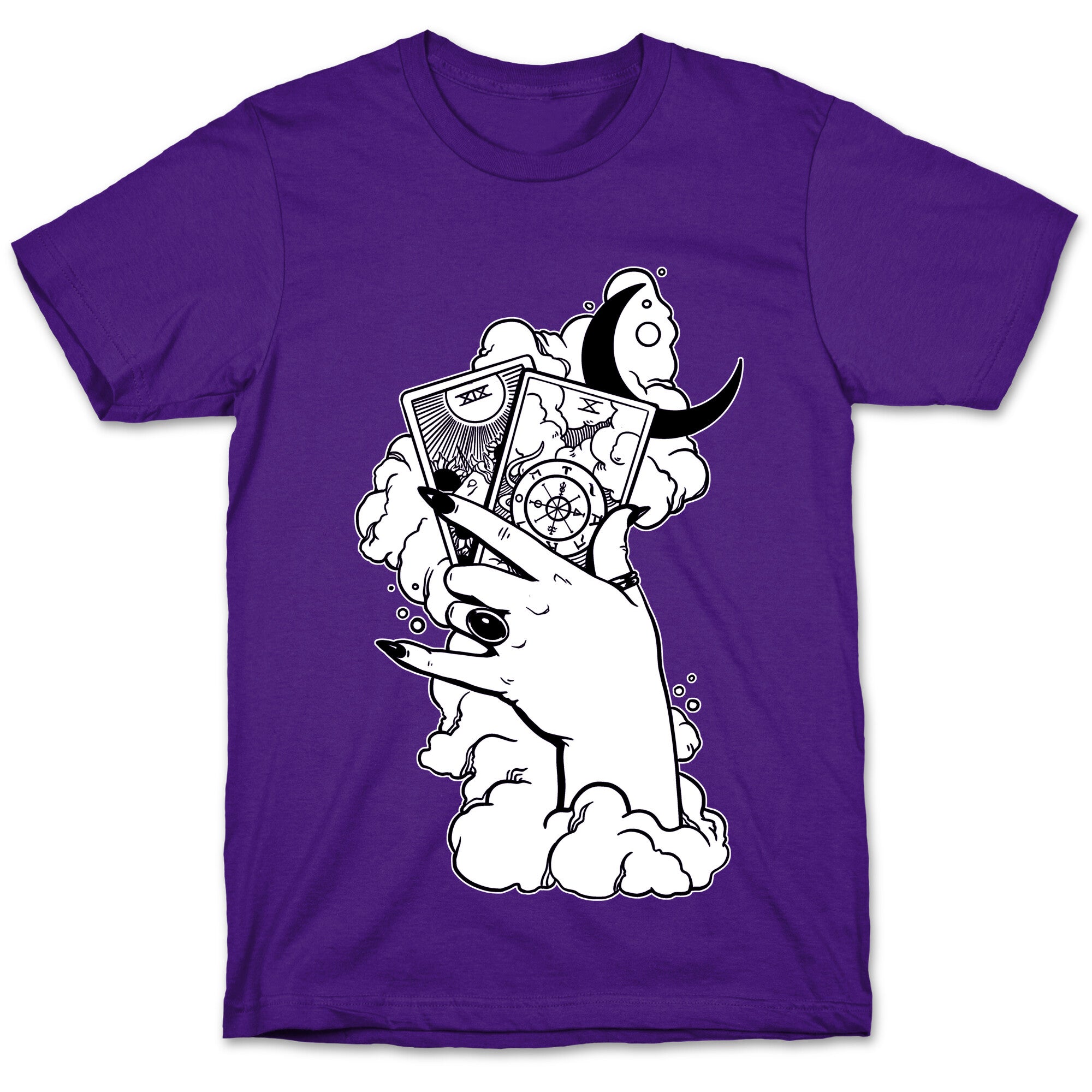 Hand Holding Tarot Cards T-Shirt
