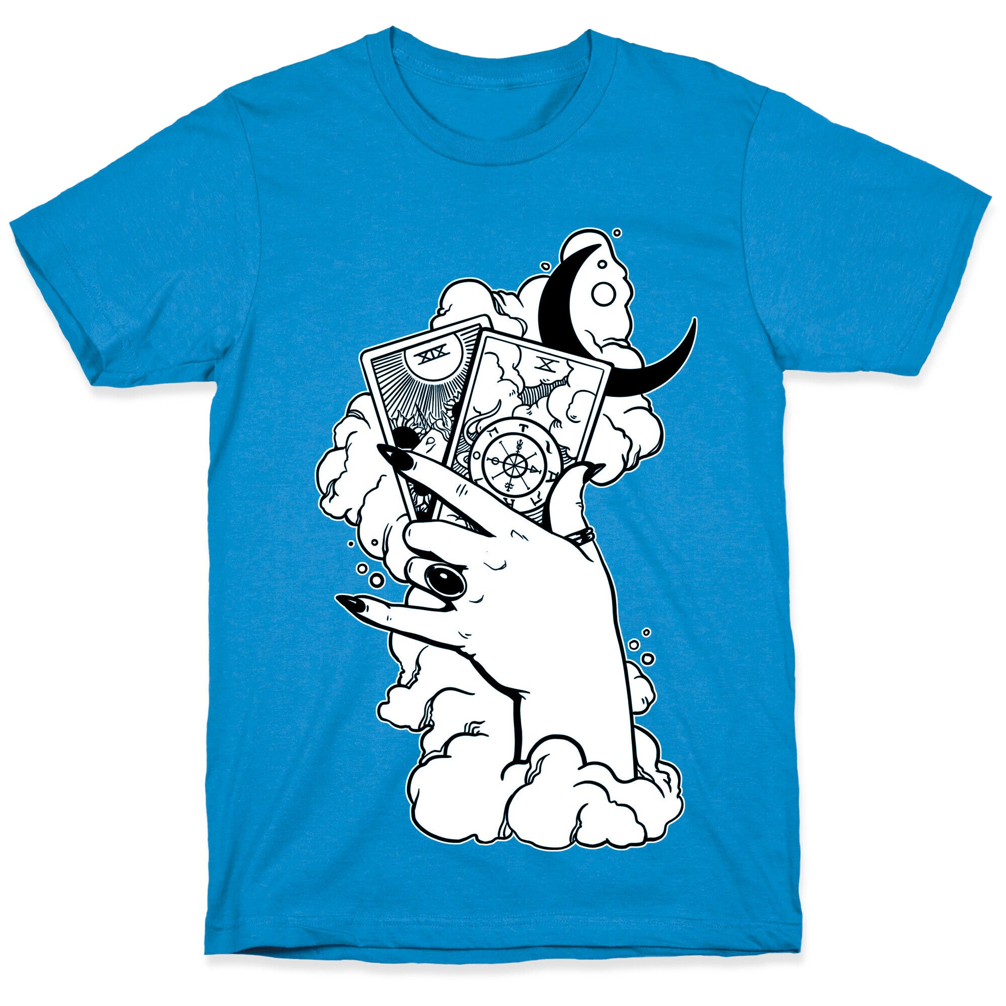 Hand Holding Tarot Cards T-Shirt