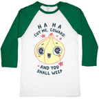 Cut Me Coward (Onion) Baseball Tee