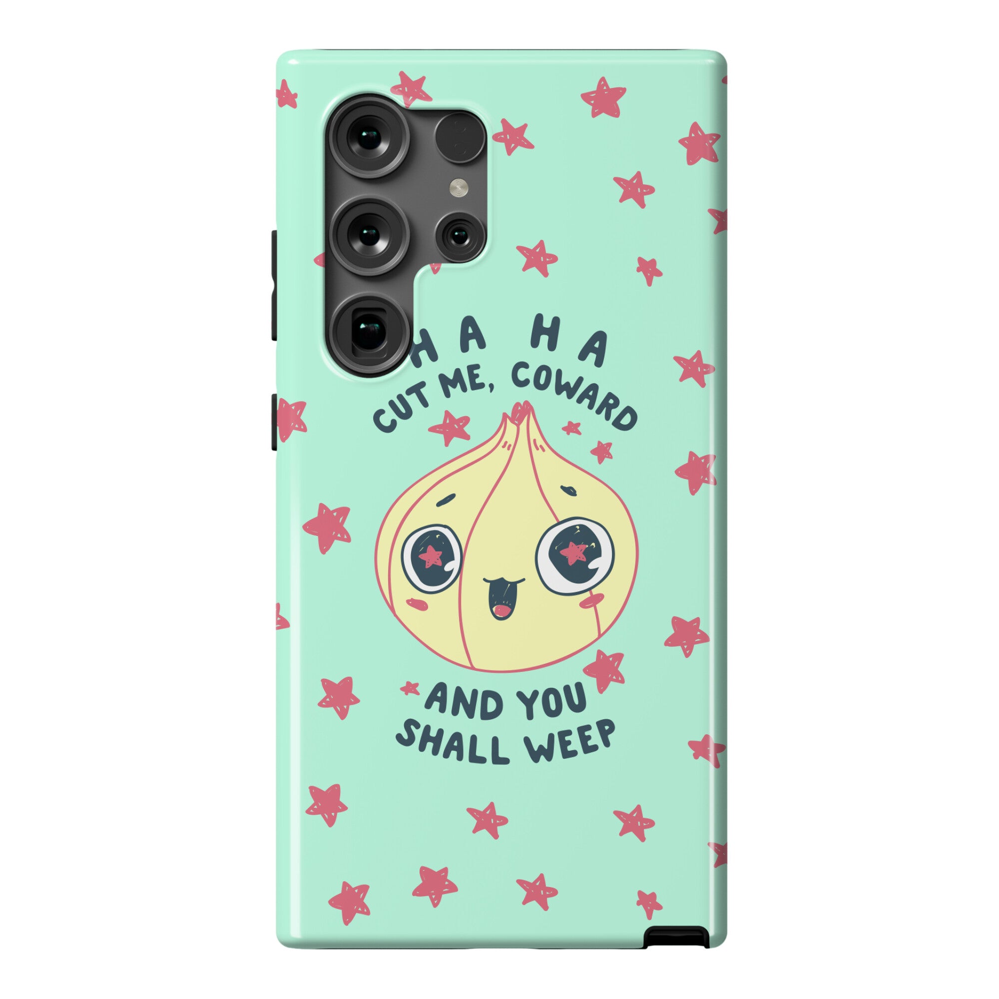 Cut Me Coward (Onion) Phone Case