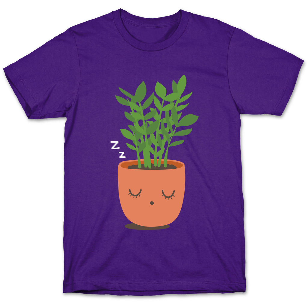 Sleepy ZZ Plant T-Shirt